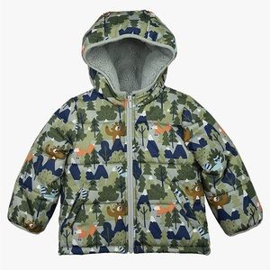 Carter’s Grey Forest Animals 24M coat